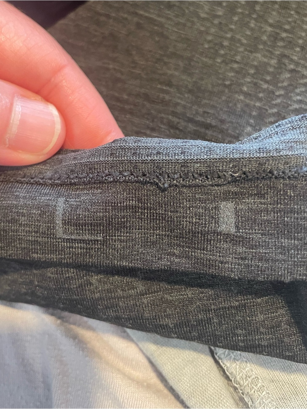 Dark grey/ Charcoal Crew Neck Short-Sleeve tee - Picture 4 of 5